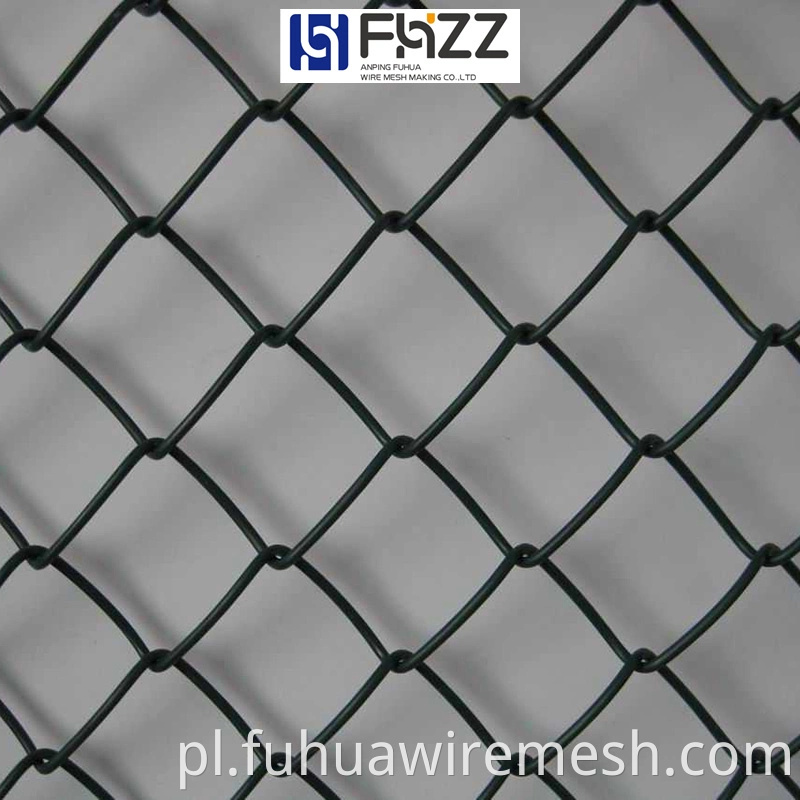 Pvc Coated Galvanized Steel Wire Chain Link Fencing5